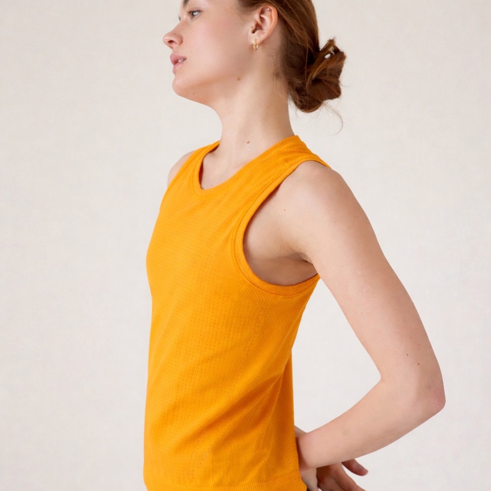 Athleta Orange Tank Top
